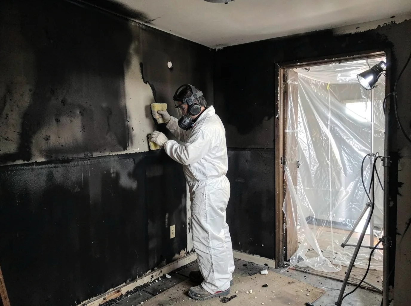 Fire Damage Restoration company in Elmer City, WA